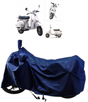 AutoKick Two Wheeler Cover for LML(Star Euro, Blue)