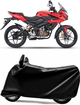 AXLOZ Two Wheeler Cover for Bajaj(Pulsar AS 150, Black)