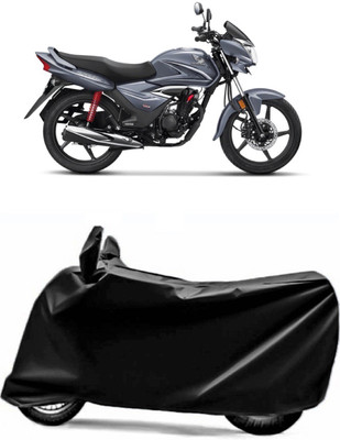 AXLOZ Two Wheeler Cover for Honda(CB Shine, Black)
