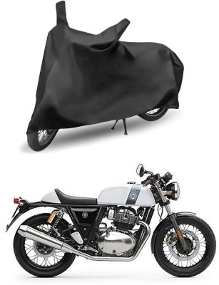 Ascension Two Wheeler Cover for Royal Enfield(Continental GT, Black)