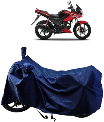 AutoKick Two Wheeler Cover for Honda(CBF Stunner, Blue)