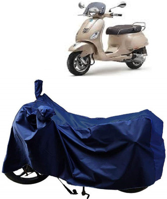 AutoKick Two Wheeler Cover for Piaggio(Vespa VXL, Blue)