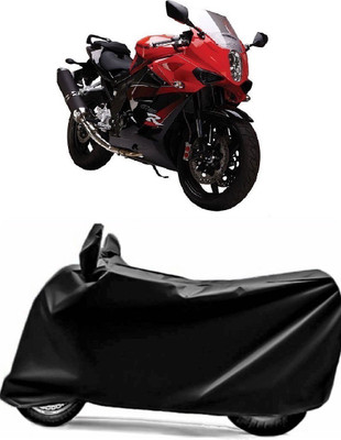 AXLOZ Two Wheeler Cover for Hyosung(GT650R, Black)