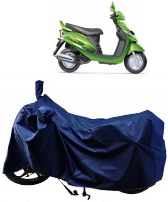 AutoKick Two Wheeler Cover for Mahindra(Rodeo RZ, Blue)