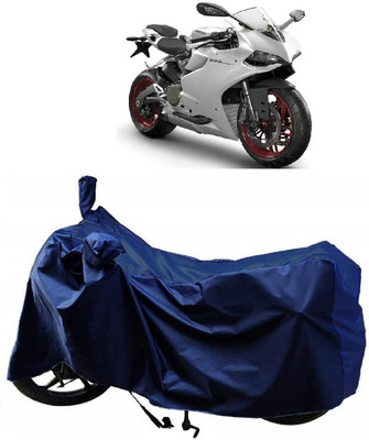 AutoKick Two Wheeler Cover for Ducati(899 Panigale, Blue)