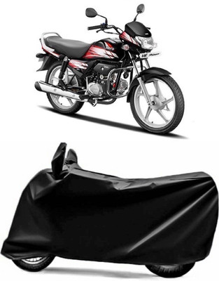 Swarish Two Wheeler Cover for Hero(CD deluxe, Blue)