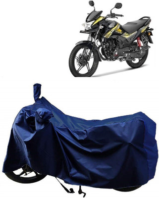 AutoKick Two Wheeler Cover for Honda(CB Shine, Blue)
