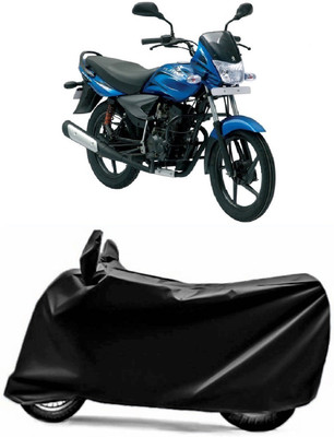 AXLOZ Two Wheeler Cover for Bajaj(Platina 100 DTS-i, Black)