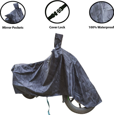 Reshvi World Waterproof Two Wheeler Cover for Piaggio(Vespa VXL, Multicolor)