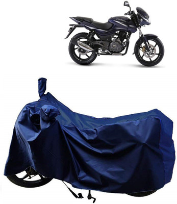AutoKick Two Wheeler Cover for Bajaj(Pulsar 180 DTS-i, Blue)