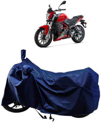 AutoKick Two Wheeler Cover for DSK Benelli(TNT 25, Blue)