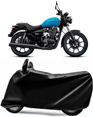 AXLOZ Two Wheeler Cover for Royal Enfield(Thunderbird 500, Black)