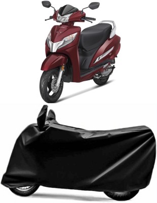 AXLOZ Two Wheeler Cover for Honda(Activa 125, Black)