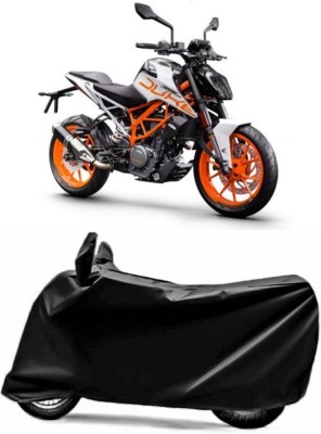 AXLOZ Two Wheeler Cover for KTM(Duke 390, Black)