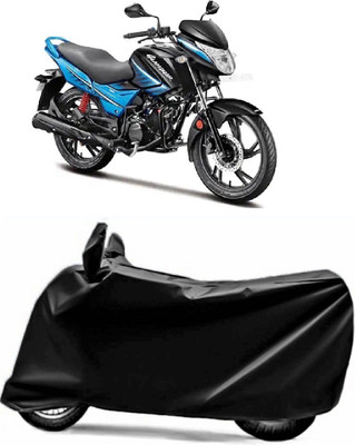 Swarish Two Wheeler Cover for Hero(Glamour i3s, Blue)