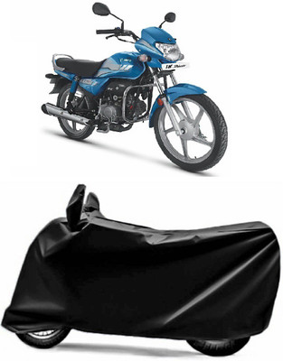 Swarish Two Wheeler Cover for Hero(HF Deluxe, Blue)