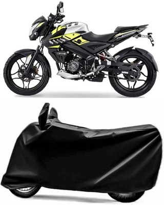 AXLOZ Two Wheeler Cover for Bajaj(Pulsar 160 NS DTS-i, Black)