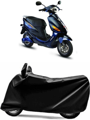 AXLOZ Two Wheeler Cover for Hero(Electric Cruz, Black)