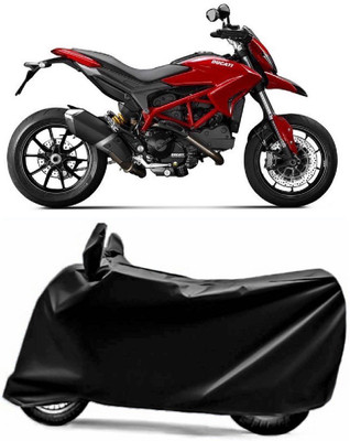 AXLOZ Two Wheeler Cover for Ducati(Hypermotard, Black)
