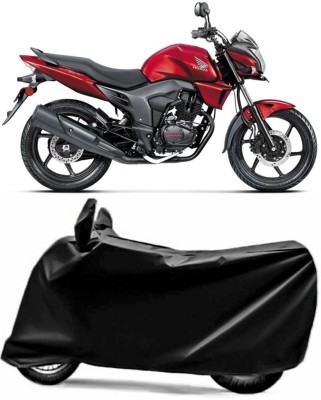 Swarish Two Wheeler Cover for Honda(CB Trigger, Black)