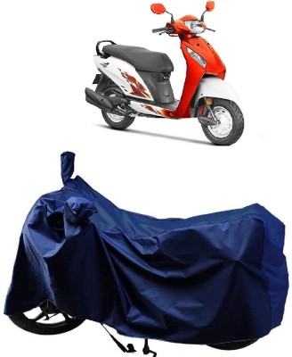 AutoKick Two Wheeler Cover for Honda(Activa i, Blue)