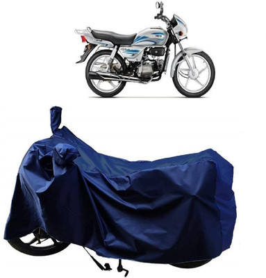 AutoKick Two Wheeler Cover for Hero(Splendor Plus, Blue)