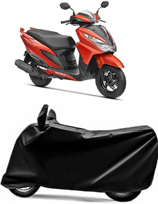 AUCTIMO Two Wheeler Cover for Honda(Grazia, Black)