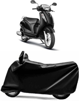 Swarish Two Wheeler Cover for Suzuki(Access SE, Blue)