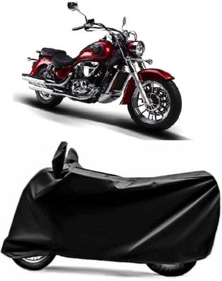 AXLOZ Two Wheeler Cover for Hyosung(ST7, Black)