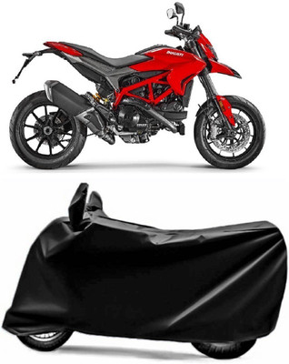 Swarish Two Wheeler Cover for Ducati(Hyperstrada, Black)