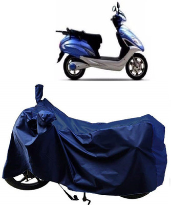 AutoKick Two Wheeler Cover for Lohia(Fame, Blue)