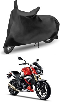 Genipap Two Wheeler Cover for Mahindra(MOJO XT 300, Black)