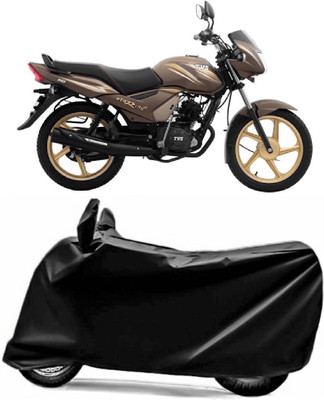 Swarish Two Wheeler Cover for TVS(Star City, Black)