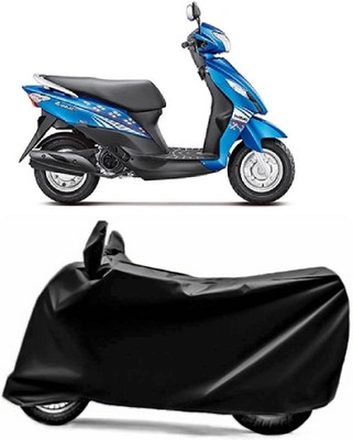 Swarish Two Wheeler Cover for Suzuki(Let's, Blue)