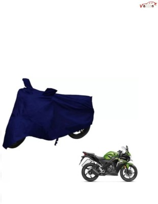 Voilito Two Wheeler Cover for Honda(CBR 250R, Black)