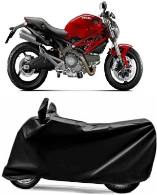 AXLOZ Two Wheeler Cover for Ducati(Monster 795, Black)