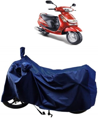 AutoKick Two Wheeler Cover for Mahindra(Duro, Blue)