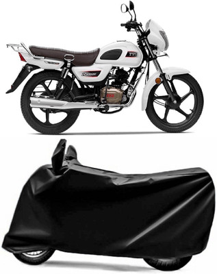 Swarish Two Wheeler Cover for TVS(Radeon, Black)