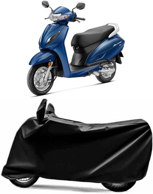Swarish Two Wheeler Cover for Honda(Activa 5G, Black)