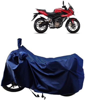 AutoKick Two Wheeler Cover for Bajaj(Pulsar AS 150, Blue)