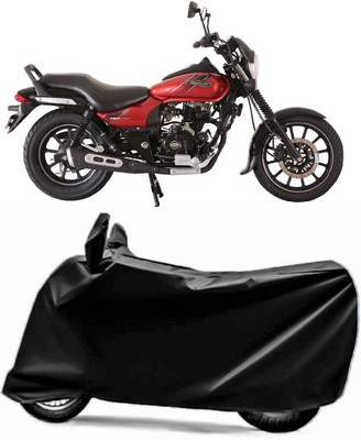AUCTIMO Two Wheeler Cover for Bajaj(Avenger 180 Street, Black)