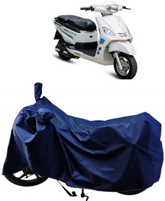 AutoKick Two Wheeler Cover for Hero(Electric, Blue)