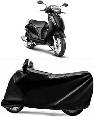 Swarish Two Wheeler Cover for Suzuki(Access, Blue)