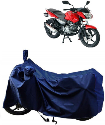 AutoKick Two Wheeler Cover for Bajaj(Pulsar 150 DTS-i, Blue)