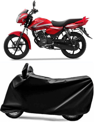 Swarish Two Wheeler Cover for TVS(Phoenix 125, Black)