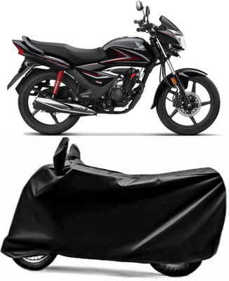 AUCTIMO Two Wheeler Cover for Honda(CB, Black)