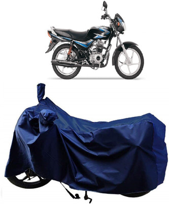 AutoKick Two Wheeler Cover for Bajaj(CT100, Blue)