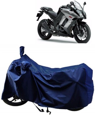 AutoKick Two Wheeler Cover for Kawasaki(Ninja 1000, Blue)