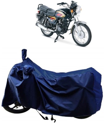 AutoKick Two Wheeler Cover for TVS(Max 4R, Blue)