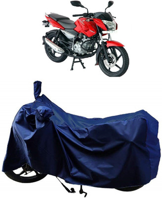 AutoKick Two Wheeler Cover for Bajaj(Pulsar 135 LS DTS-i, Blue)